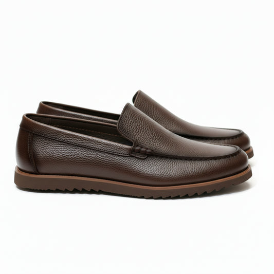 Men’s Premium Leather Loafers – Full Leather Upper ,Leather Inner & Leather Insole #CLL-1