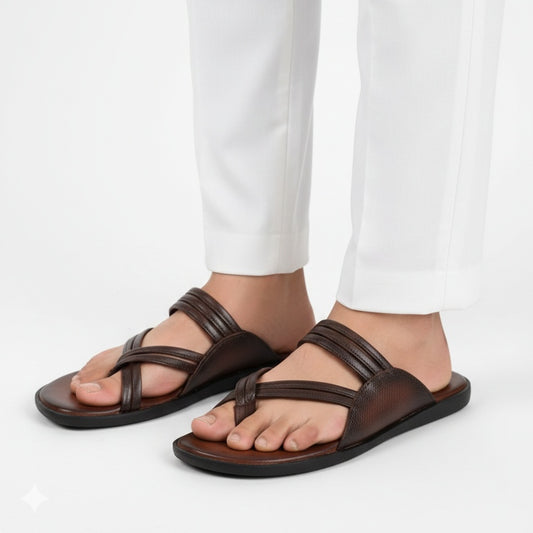 S-16 Cow Leather Slipper