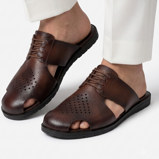 SP-8 | Cow-Leather Mule – Brown
