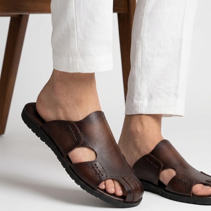 SP-9 | Cow-Leather Mule – Brown
